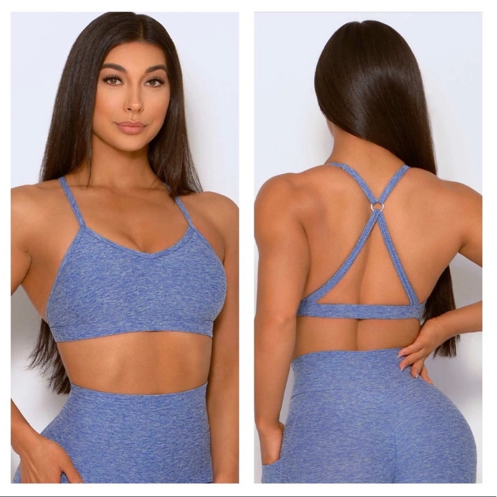 SOLD- Bombshell Sportswear Braid Back Sports Bra XS